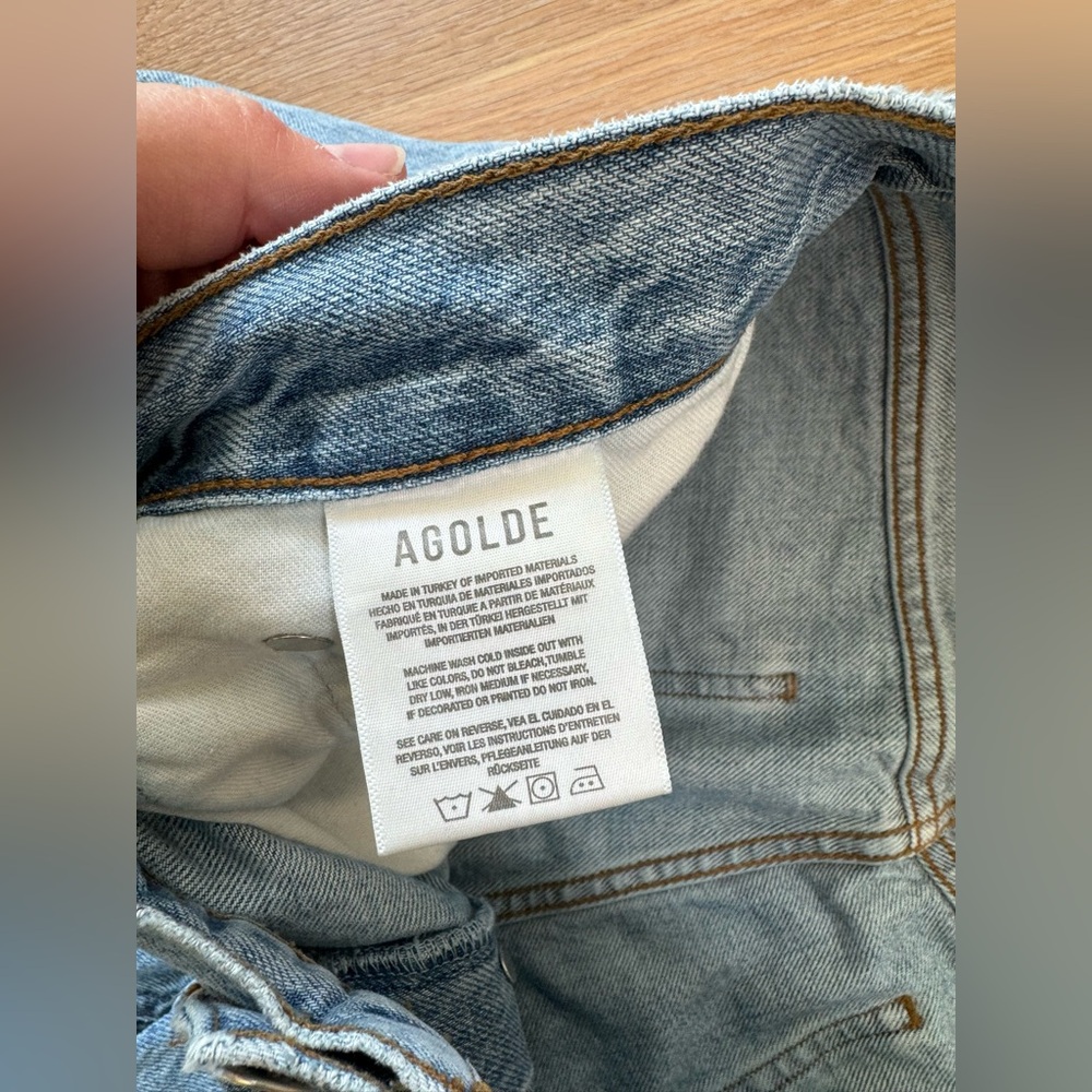 Agolde Jaime High Rise Classic In Spectator - image 3